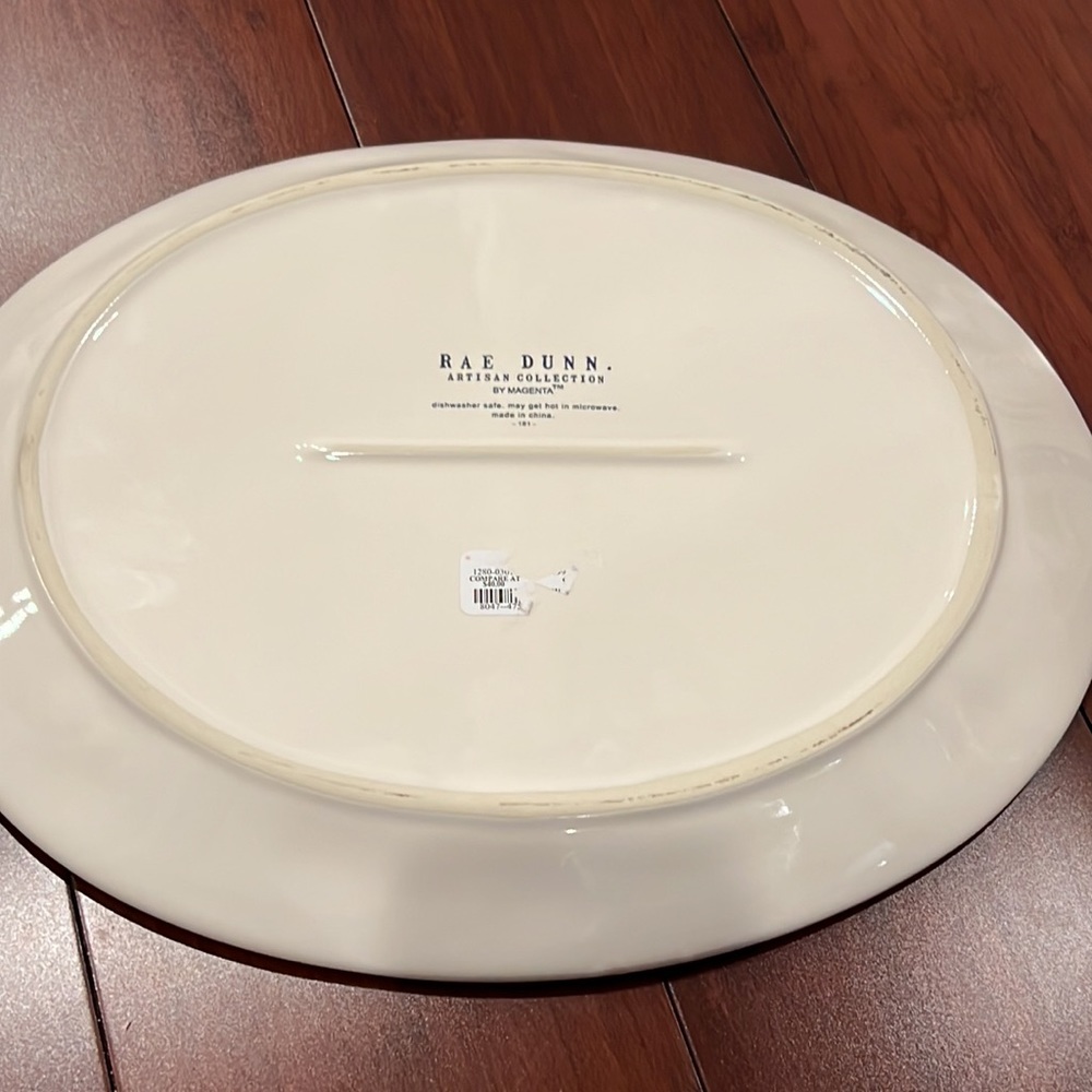 Rae Dunn Plate - Picture 2 of 5